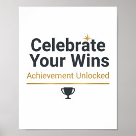 Motivational Success Gift  Poster