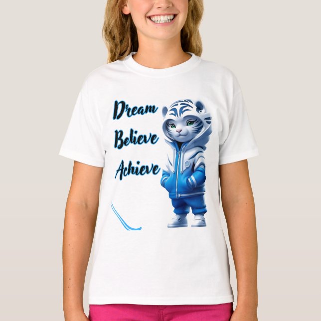 Motivational T-Shirt - inspirationcitattecken för (Framsida)