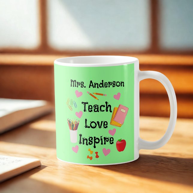 Motivational Teacher Mugg (Skapare uppladdad)