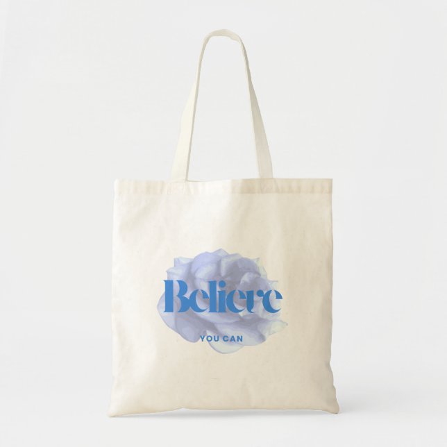 Motivational Tote Bag  Tygkasse (Framsidan)