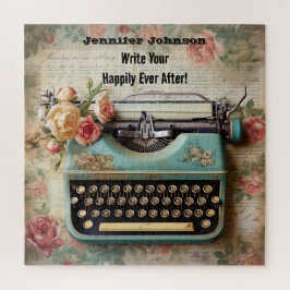 Motivational Typewriter Puzzle Pussel