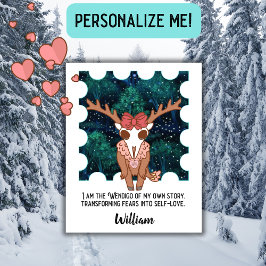 Motivational Wendigo Cryptid Poster