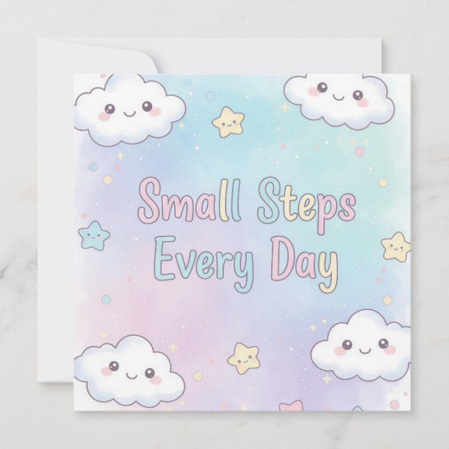 Motivational Words Card For your Friend  (Framsida)