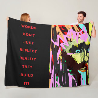 MOTIVATIONER Fleece Blanket