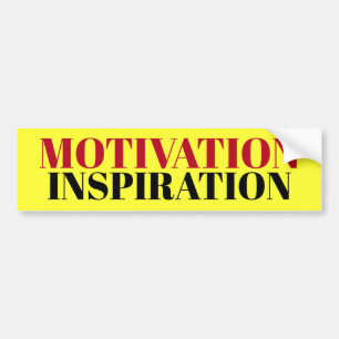 MOTIVATIONINSPIRATIONundertecknar/sticker/MAGNET Bildekal