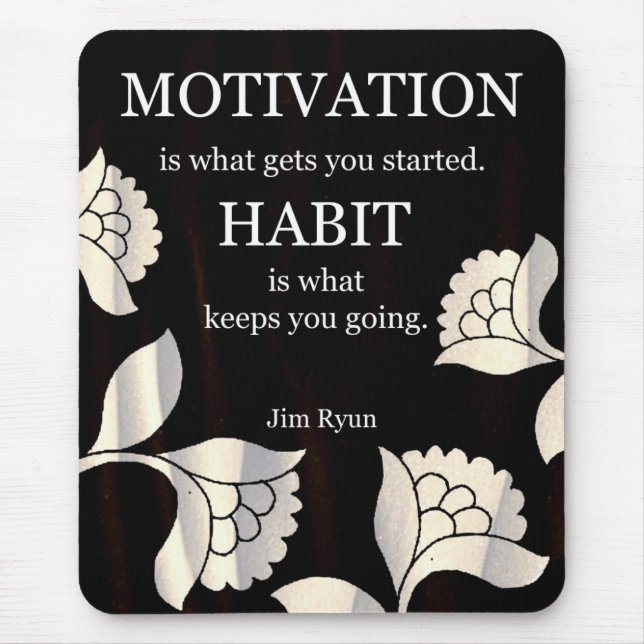 Motivationmeddelanden på Mousepad Musmatta (Framsidan)