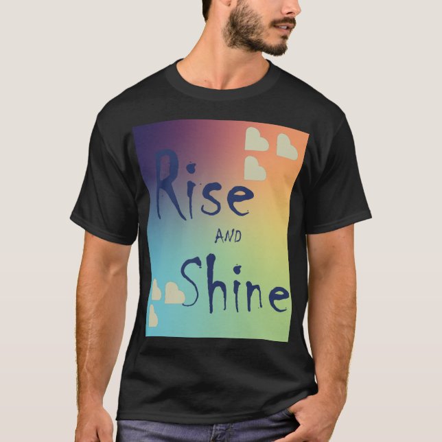 motivations t-shirt för män (Framsida)