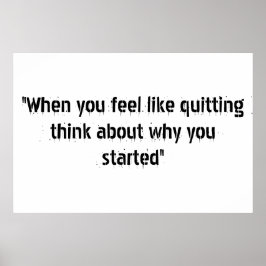 Motivationsaffisch Poster
