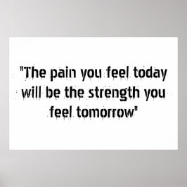 Motivationsaffisch Poster