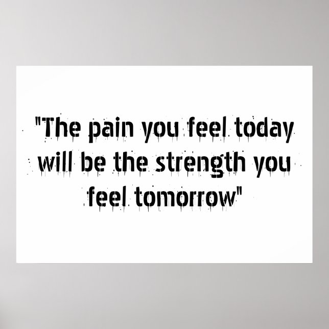 Motivationsaffisch Poster (Framsidan)