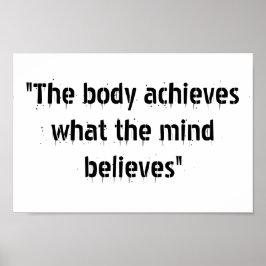 Motivationsaffisch Poster