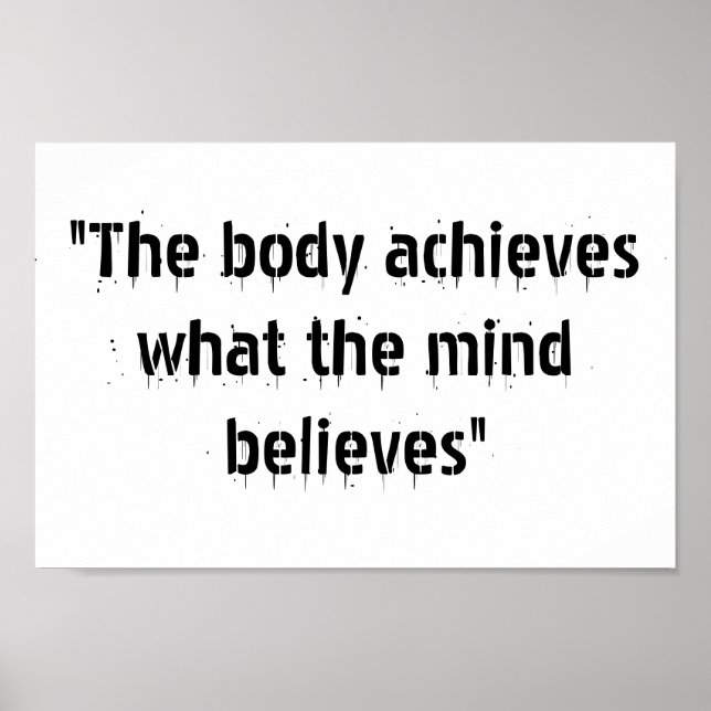 Motivationsaffisch Poster (Framsidan)
