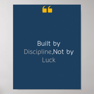 Motivationsaffisch Poster