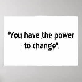 Motivationsaffisch Poster