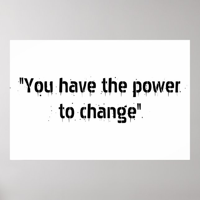 Motivationsaffisch Poster (Framsidan)