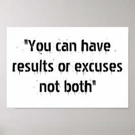 Motivationsaffisch Poster