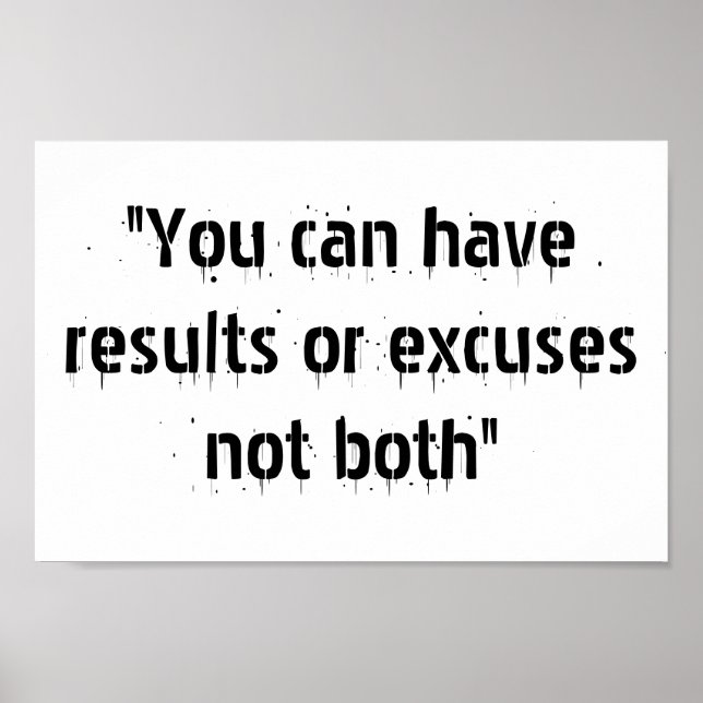 Motivationsaffisch Poster (Framsidan)