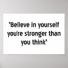 Motivationsaffisch Poster