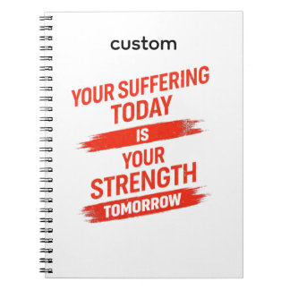 Motivationscitat Design Anteckningsbok