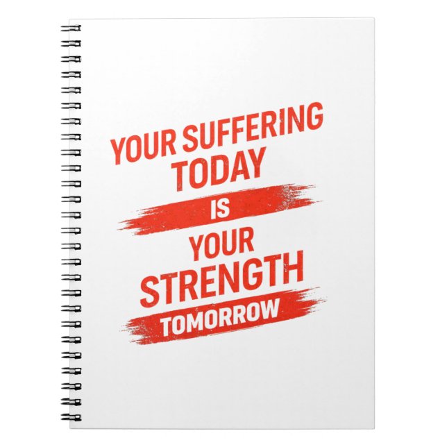 Motivationscitat Design Anteckningsbok (Framsidan)