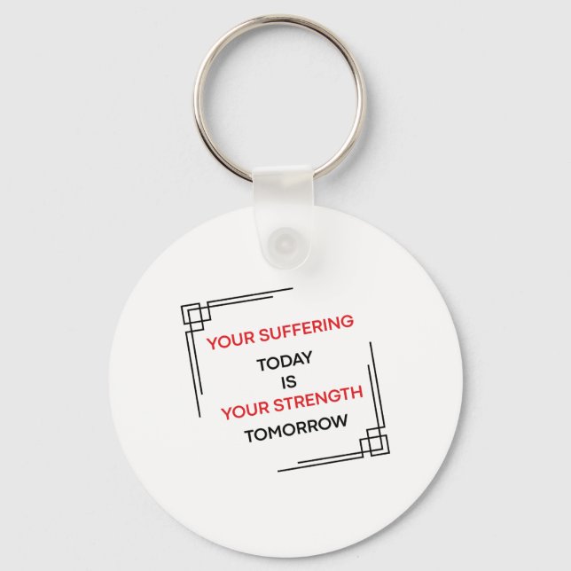 Motivationscitat Nyckelring (Framsida)