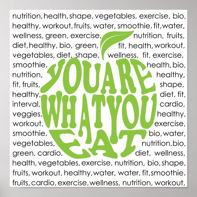 Motivationsdesign för fitness poster (Framsidan)