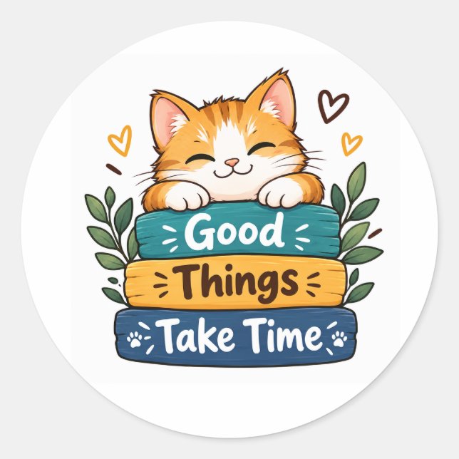 motivationsdesign runt klistermärke (Framsida)