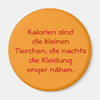 Motivationshilfe zum Abnehmen Magnet