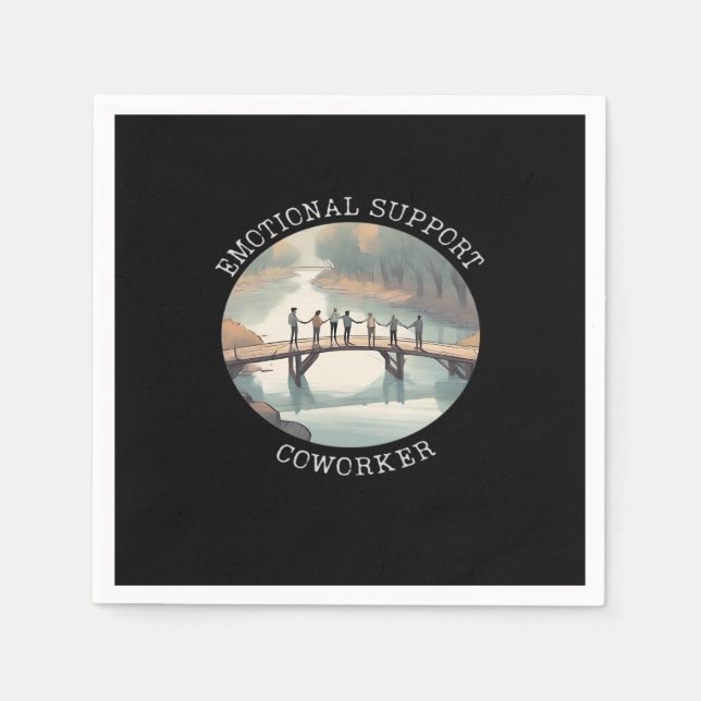 Motivationshjälpmedel för medarbetare pappersservett (Framsidan)