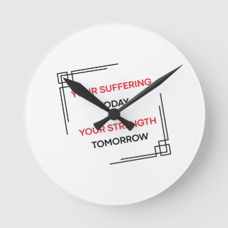 Motivationsorienterad design rund klocka