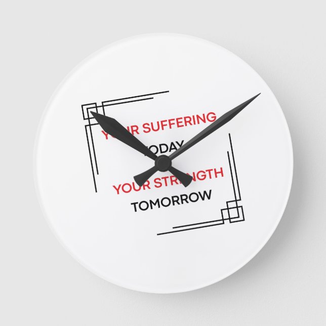Motivationsorienterad design rund klocka (Framsida)