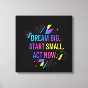 Motivative Wall Art Canva Art Canvastryck