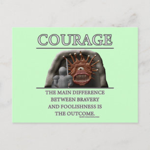 Motivator för kuragefantasi (de) vykort