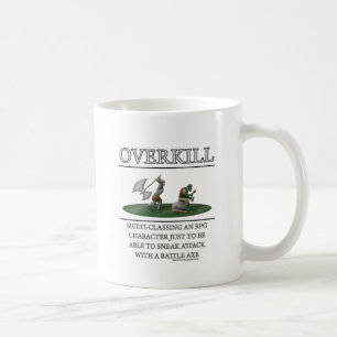Motivator för Overkillfantasi (de) Kaffemugg