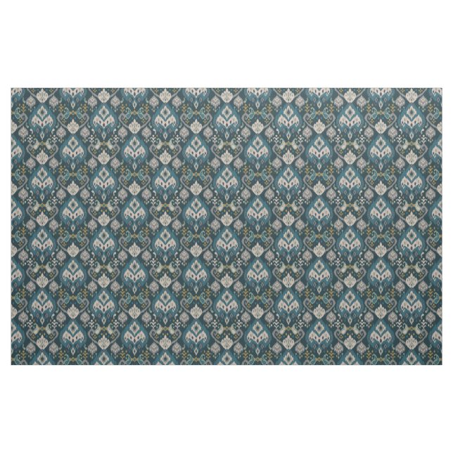 Motiver Afrikansk boho paisley Blommig ikat-mönste Tyg (Fat Quarter)