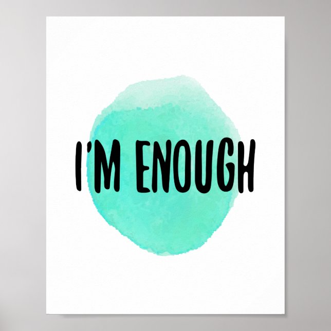 motivera ord till självacceptans poster (Framsidan)