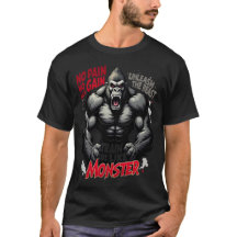 Motiverad Beast i T-Shirt-format