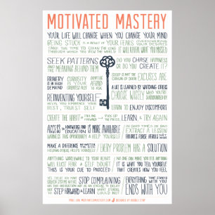 Motiverad herraväldeManifesto (24x36 flytta sig Poster