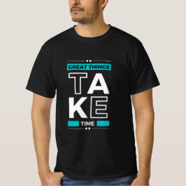 Motiverad och positiv text - offert t shirt