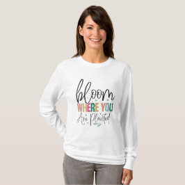 Motiverad positiv offert t shirt