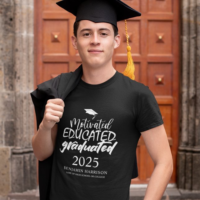 Motiverad utbildad | STUDENTEN T Shirt (Skapare uppladdad)