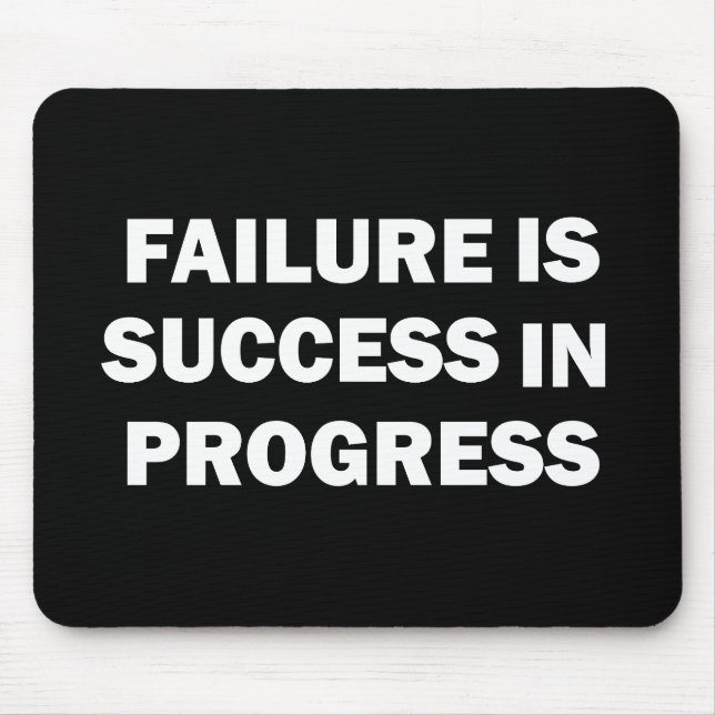 Motiverade gym-citat för framgång musmatta (Framsidan)