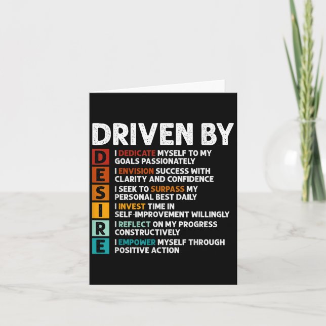 Motiverade offertbekräftelser för önskedefinition kort (Framsida)