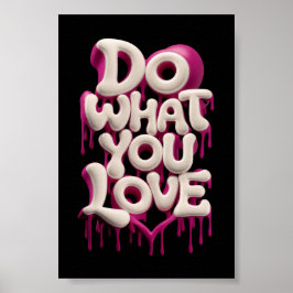 Motiverande affisch med citat - Inspirerande