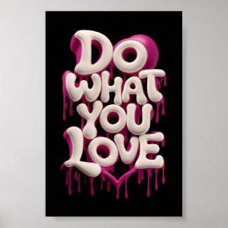 Motiverande affisch med citat - Inspirerande