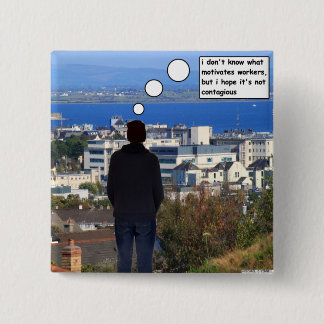 Motiverande arbetare knapp