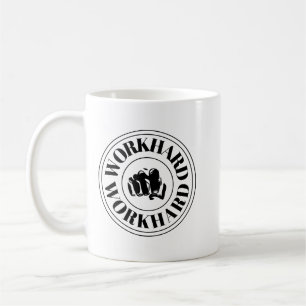 Motiverande Arbetskaffe Kaffe Mugg