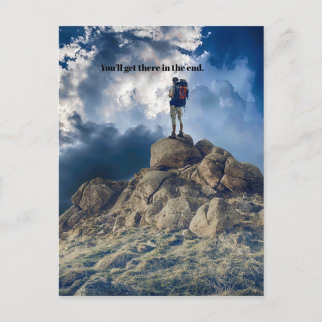 Motiverande att du får vykort (Framsida)