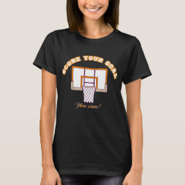 Motiverande basketbollströja t shirt
