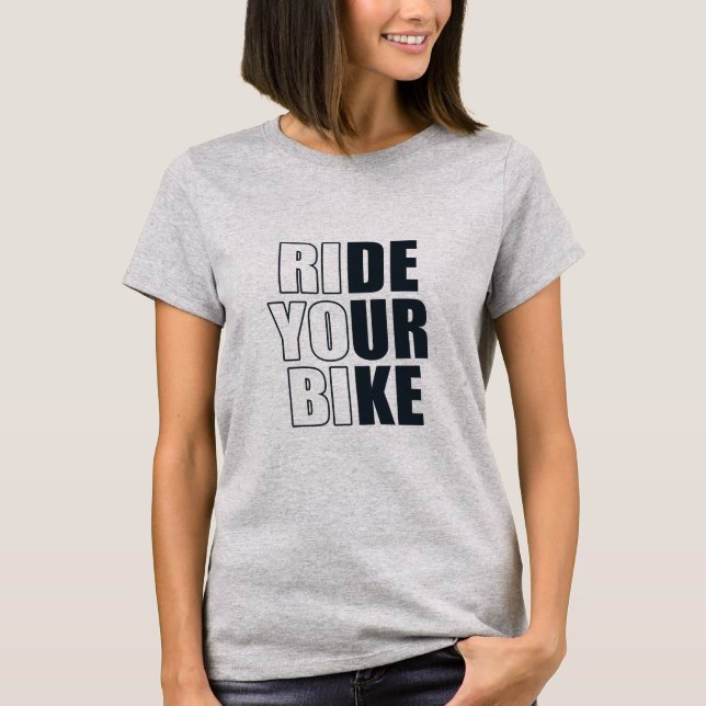 Motiverande bergscitat t shirt (Framsida)